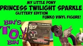 Funko My Little Pony PRINCESS TWILIGHT SPARKLE Glitter Vinyl Figure Review! by Bin's Toy Bin