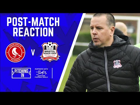 POST-MATCH REACTION: Manager Lashenko after play-off semi-final victory against Frome Town FC