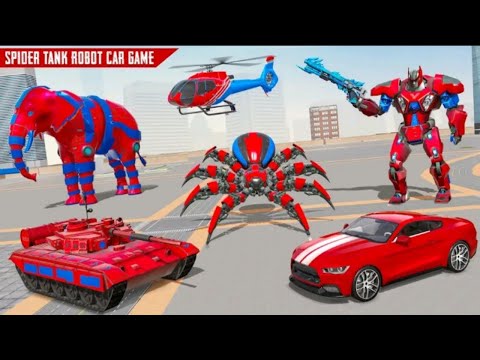 Spider tank Robot Car Game | latest Games