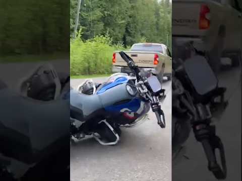 How Strong Are BMW R 1250 GSA Crash Bars? | Brutal Drop Test #crashtest #r1300gs #bmwgs #brutalbikes