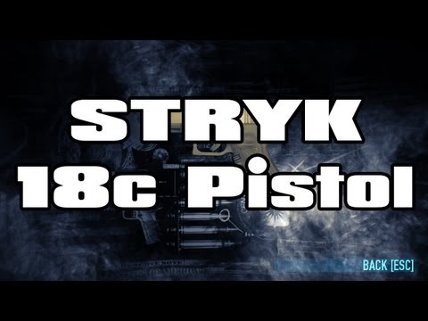 [Payday 2] Weapon Demonstration:  STRYK 18c Pistol