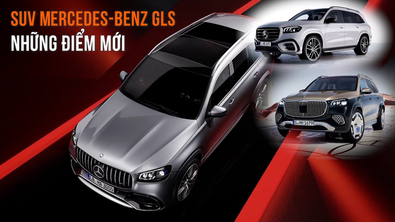 Soi những điểm mới của “bộ 3” SUV Mercedes Benz GLS vừa ra mắt