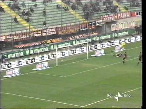 Serie A 2000/2001: AC Milan vs Parma 2-2 - 2001.03.04