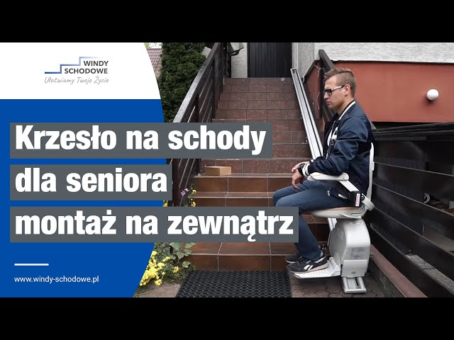 Najpopularniejsze urządzenie dźwigowe dla seniorów | Krzesło schodowe Acorn Superglide