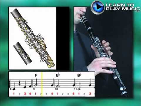 Ex016 How to Play Clarinet - Clarinet Lessons for Beginners
