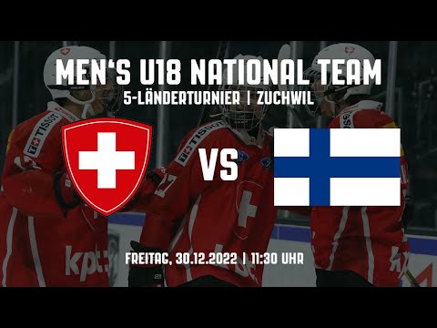 U18: Switzerland vs. Finland | 5-Nations Tournament | Zuchwil SUI