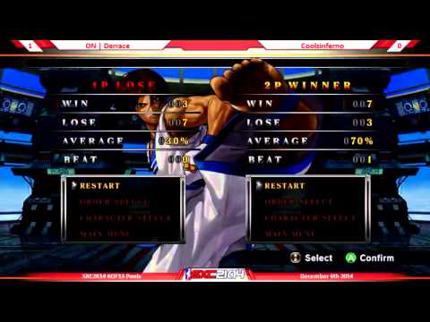 ON Derrace vs Coolzinferno   KoFXIII, Southern Cross Championship 2014