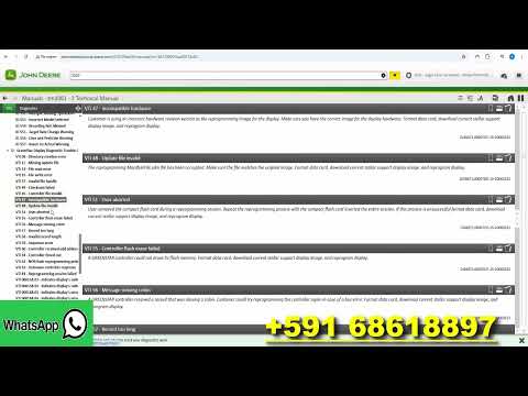 John Deere Service Advisor 5.3.225 Agriculture & Turf EDescription 07.2023