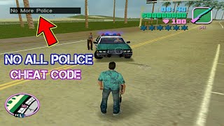 GTA Vice City No All Police Cheat Code | No All Police Cheats For GTA Vice City | SHAKEEL GTA