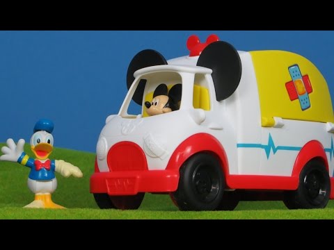 Micky Maus Wunderhaus Krankenwagen mit Donald für Kinder