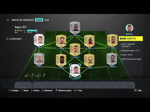 FIFA20 SBC / DCE LIGUE 1 CONFORAMA - ANGERS SCO - SOLUTION PAS CHER