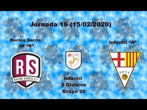 Resumen Racing Sarrià "B" 4 & Infantil "A" 1