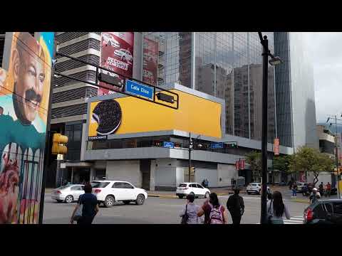 La valla pantalla de Oreo en Chacao - 23 julio 2026