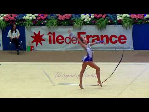 Anaïs COLLIN (BEL) ribbon - 2017 Corbeil senior AA