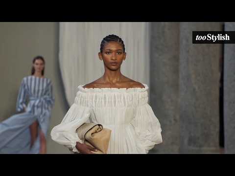 ALBERTA FERRETI Spring/Summer 2024 | Milan Fashion Week MFW | tooStylish Fashion Show [4K]
