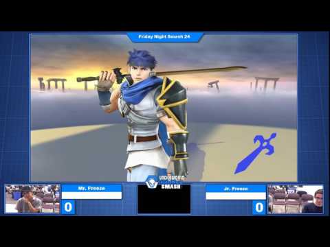 Friday Night Fights 24 - Winner's Semis: Mr. Freeze (Ike) vs Jr. Freeze (Link)