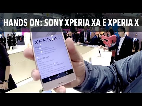 HANDS ON: SONY XPERIA XA E XPERIA X