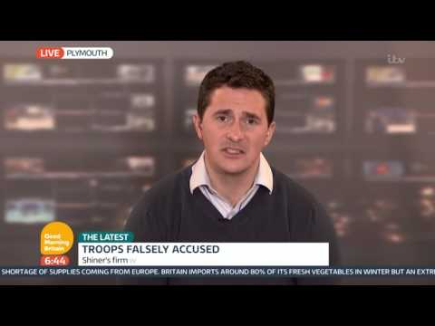 Johnny Mercer on Soldiers Falsely Accused of War Crimes | Good Morning Britain
