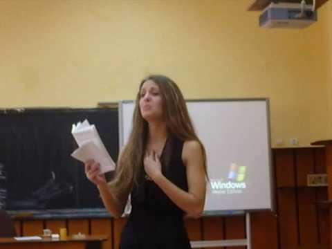 Alexandrina Chelu - Apres qu`en temps (Louise Labe) - LIVE