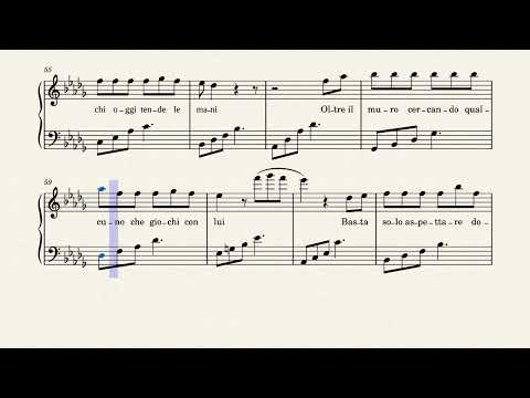 Ninna Nanna Di Pace – Piccolo Coro dell'Antoniano/Zecchino d'Oro (arrangiamento pianoforte)