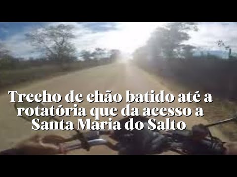 Saindo do Jacinto mostrando Br 367 até a rotatória que da aceso a Santa Maria do Salto Mg 