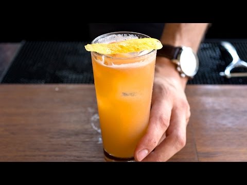 Pour a Shandy Beer Cocktail