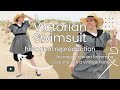 Sewing A Victorian Swimsuit With A Vintage Sewing Pattern For A Victorian Beach Party ️