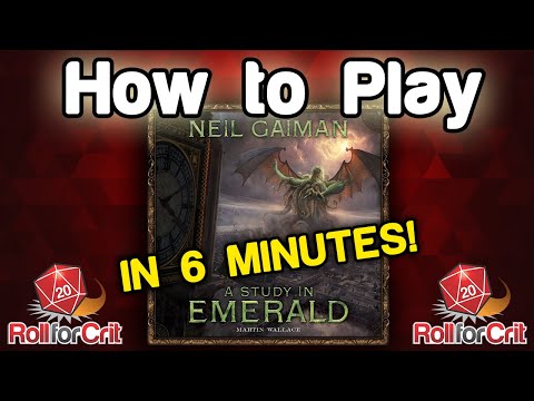 How to Play A Study in Emerald | Roll For Crit