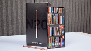 Note 20 Ultra Unboxing: Questions Anyone? (A few concerns)