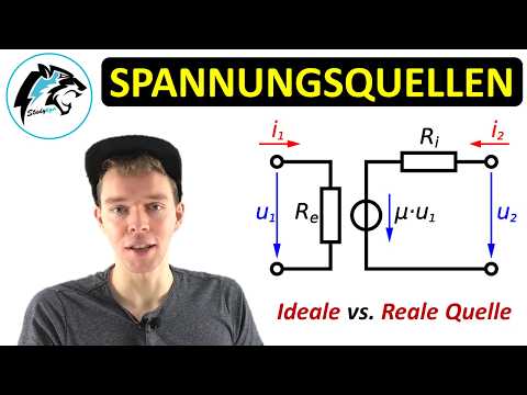 Ideale & Reale Spannungsquelle (Innenwiderstand & Kennlinie) | Elektrotechnik