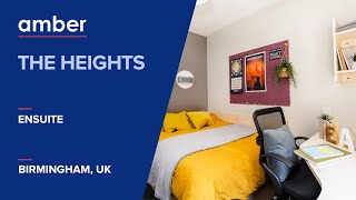 En-Suite | The Heights | Best Student Accommodation in Birmingham | UK | amber