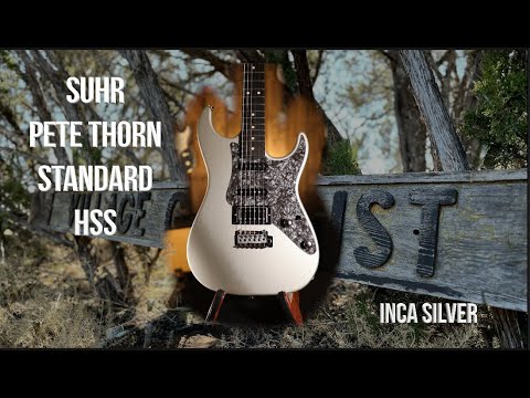 Suhr Pete Thorn Standard HSS in Inca Silver