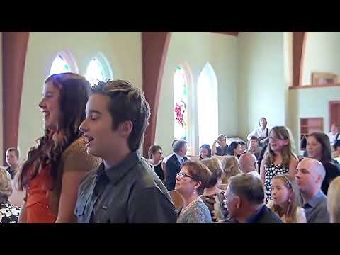 Flash Mob - Sing "Chapel of Love" at a Wedding Ceremony (HD) ????????????
