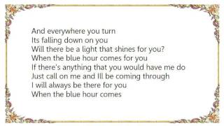 Joan Osborne - When the Blue Hour Comes Lyrics