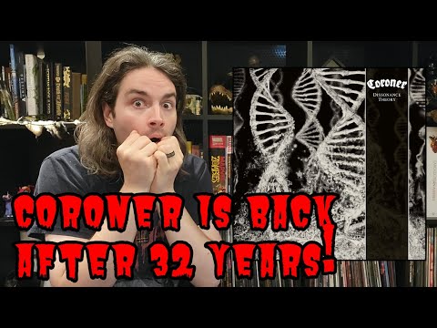 "Dissonance Theory" by Coroner (THEIR FIRST ALBUM In 32 YEARS!) | ALBUM REVIEW