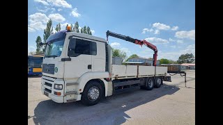 Купить бортовой грузовик MAN TGA 26.320 6X2-2 BL Fassi F110AC22 - Изображение 4 | Autoline TJ Бортовой грузовик MAN TGA 26.320 6X2-2 BL Fassi F110AC22 | Изображение 4 - Autoline