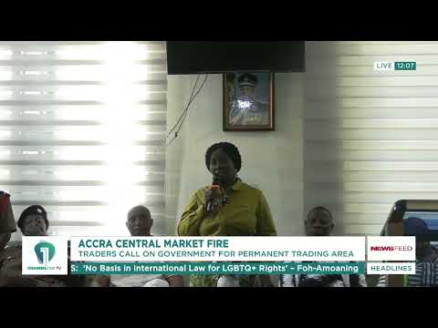 Accra Central Market Fire: Traders Demand Permanent Relocation After Devastating Blaze