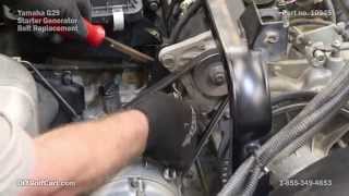 Yamaha Starter Belt | How to Install on G29 Drive Golf Cart