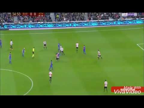 FC Barcelona vS Athletic Bilbao 3':'1 all goals11.01.2017