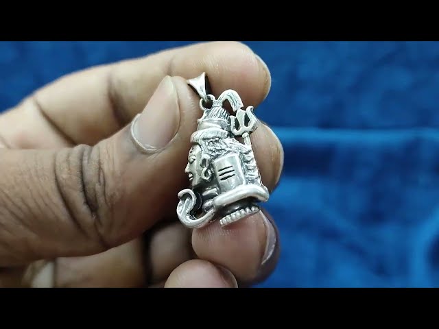 Shankar Bhagvan Locket in Silver video