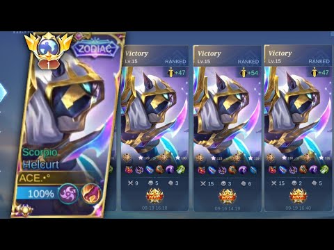 HOW TO PLAY HELCURT IN SOLO RANK? ( BEST BUILD AND EMBLEM HELCURT 2023 )