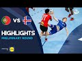 Portugal vs Iceland | Highlights | Preliminary Round | Men's EHF EURO 2022