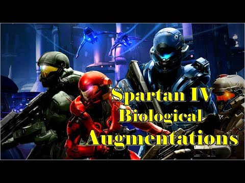 Spartan IV (4) Biological Augmentations Explained | Halo 4, 5, and presumably Halo Infinite (6) Lore