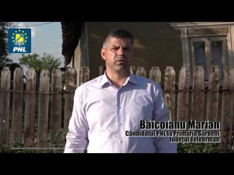 PNL Teleorman - Alegeri Locale Comuna Sarbeni  - Candidat Primarie Baicoianu Marian