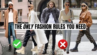 3 Fashion Rules EVERYONE should Follow | How To Look Good ANYWHERE