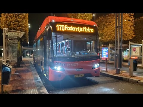 RET cabinerit lijn 170 Zoetermeer Centrum West - Rodenrijs metro