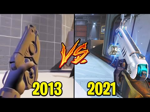 Evolution of Overwatch - From 2013 to 2021