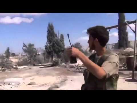 syriawarnews-Free Syrian army attack with tanks in AREEHA city #syria