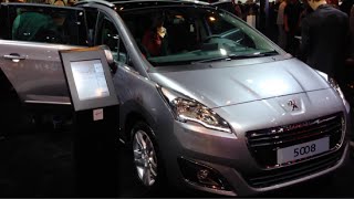 Peugeot 5008 2015 In detail review walkaround Interior Exterior