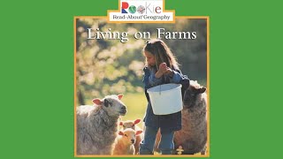 LIVING ON FARMS - Kids Stories Read Aloud | Childrens Read Along | Bobby's Backyard